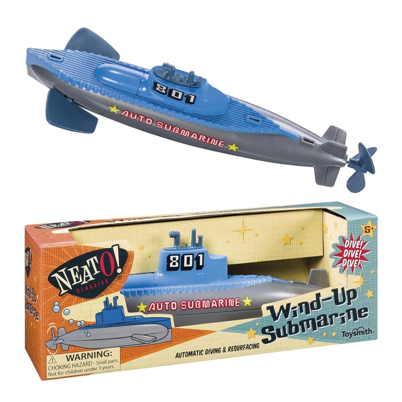 Wind-up Diving Submarine