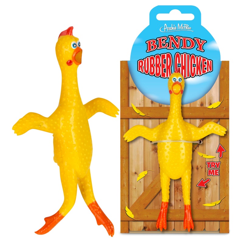 Bendy Rubber Chicken