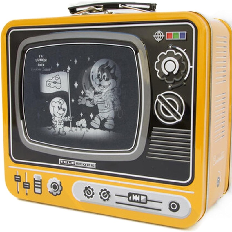 Retro Tv Cartoon Lunch Box