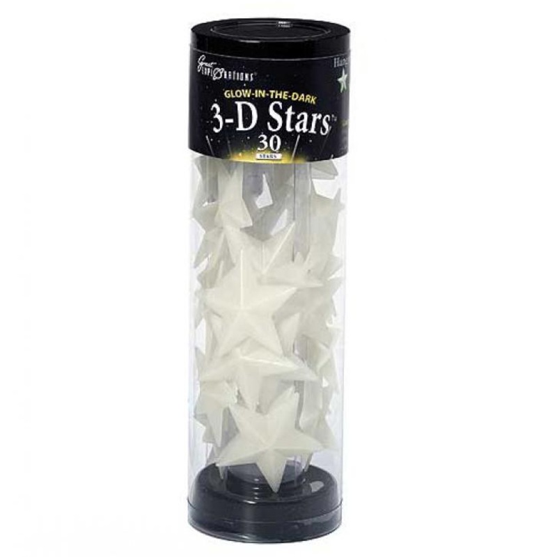 3-D Glow in the dark Stars