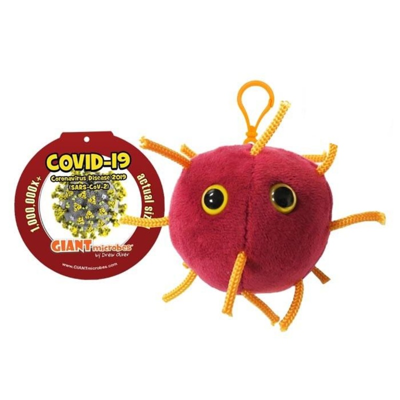 Coronavirus Covid-19 Keychain