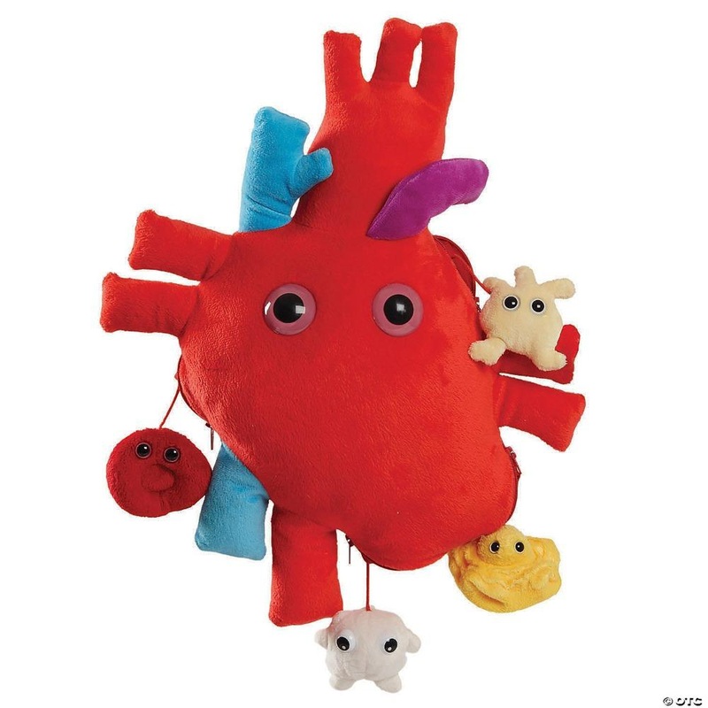 GM XL Heart with mini Blood Cells 14