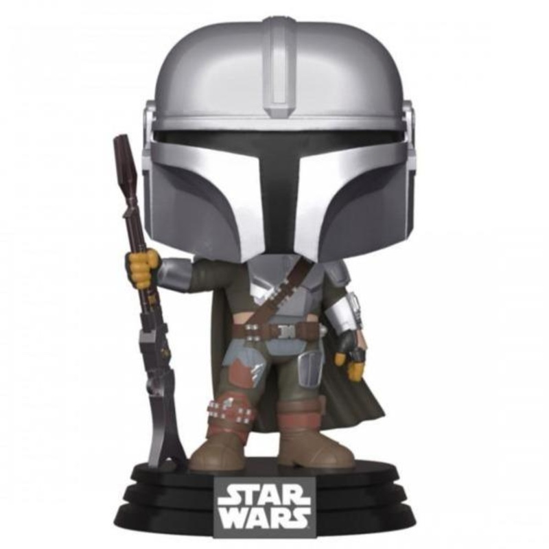 Pop Star Wars Mandalorian with gun