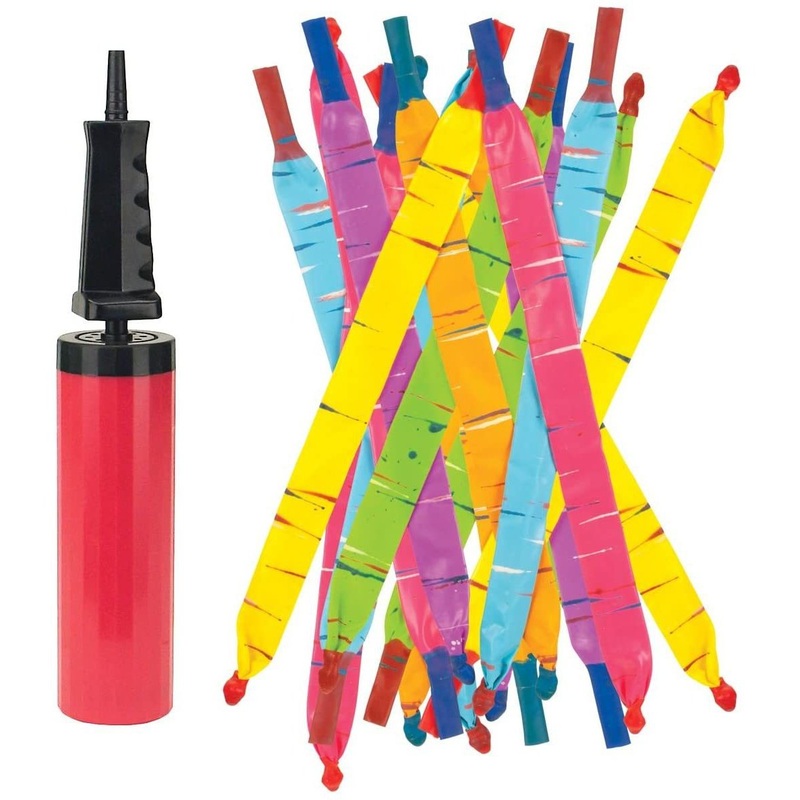 Rocket Balloons and Pump