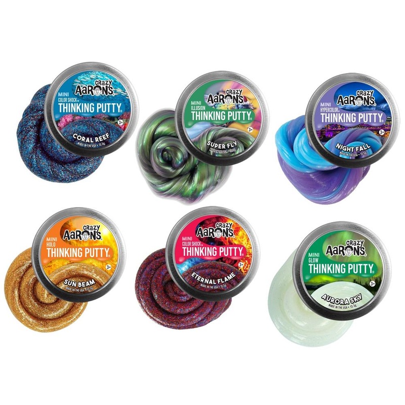 Small Tin of Crazy Aaron's Thinking Putty