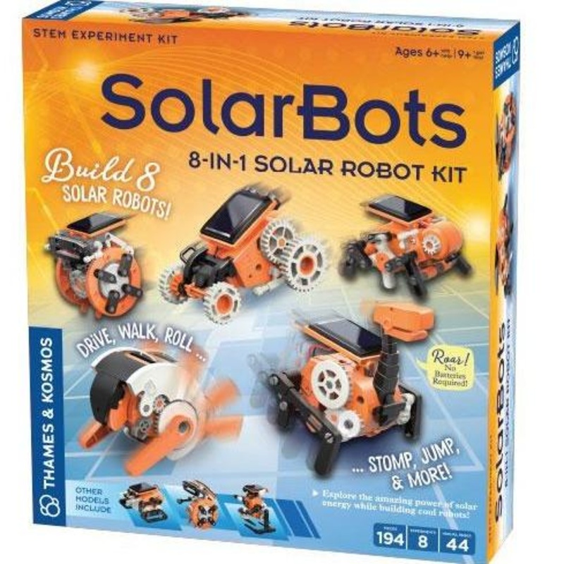 SolarBots: 8-in-1 Solar Robot Kit-