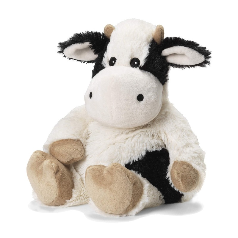 Black & White Cow Warmies - heats up in the microwave