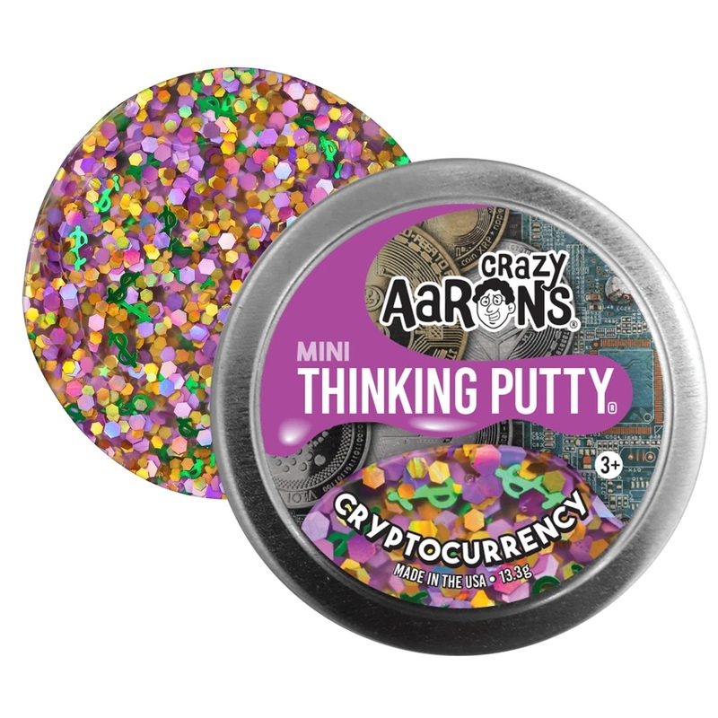 Cryptocurrency - Small Tin of Thinking Putty