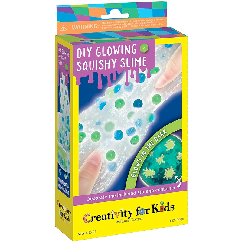 DIY Glowing Squishy Slime