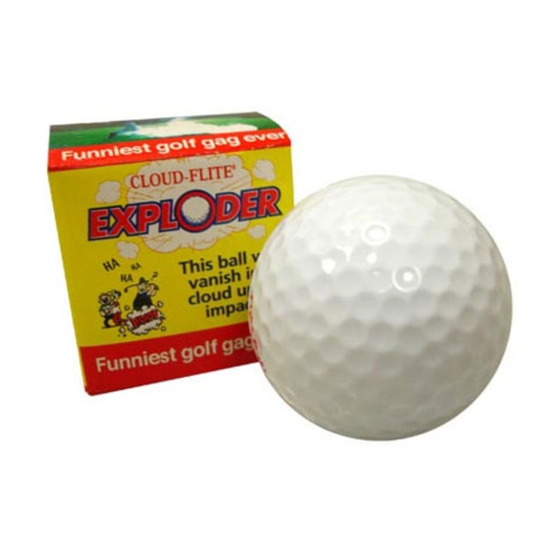 Exploding Golf Ball
