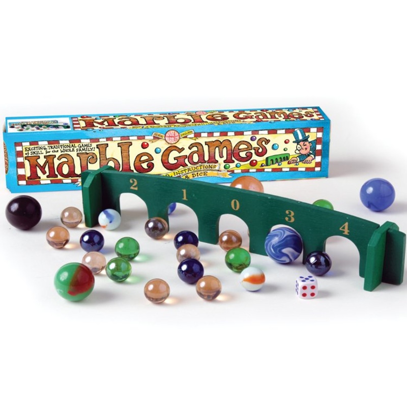 Marble Games - includes marbles
