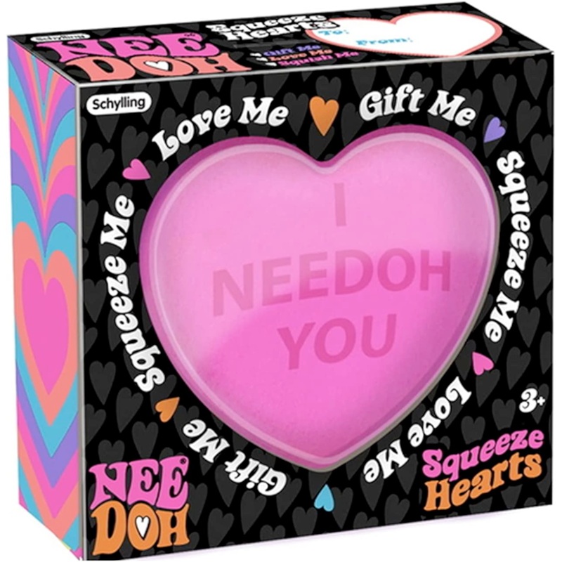 NeeDoh Heart Squeeze - 1 random style