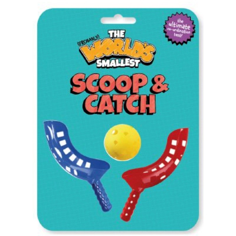 Probably World's Smallest Scoop and Catch