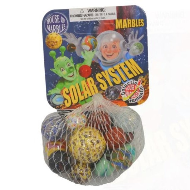 Solar System Net Bag of Marbles