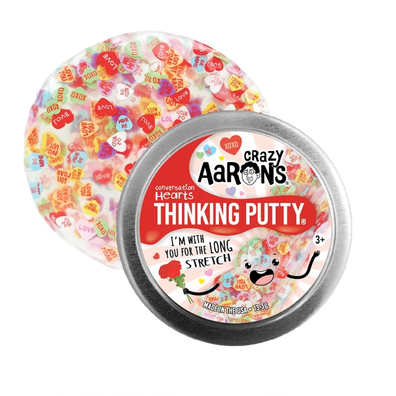 Valentine's Day Thinking Putty 2 Tin
