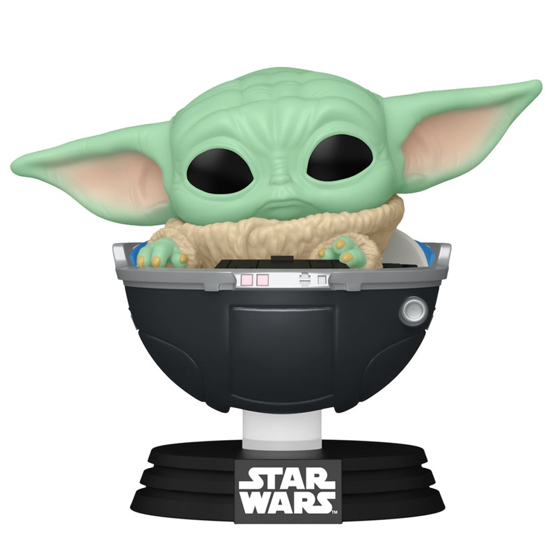 FUNKO POP! VINYL: Star Wars: The Mandalorian - Grogu w/Prama