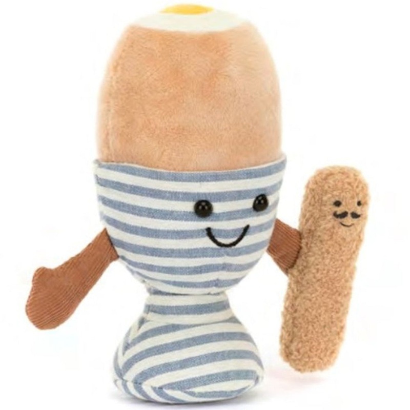 Jellycat Amuseables Eggetha Egg and Lance Soldier