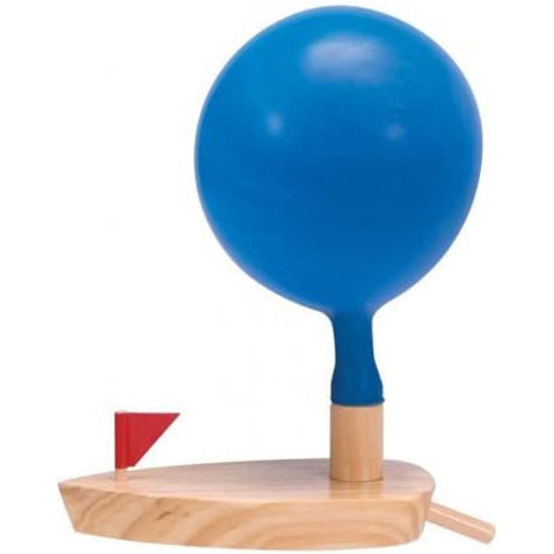 Retro Balloon Powered Boat